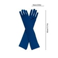 thumbnail image 2 of Anckoeil Winter Adult Over Elbow Stretch Long Spandex Opera Gloves Soft Comfortable Gloves, 2 of 7