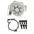 thumbnail image 2 of Water Pump Compatible with 1999 2000 2001 2002 Volvo S80 2.5L I5 2.9L I6 Twin Turbo T6 B5254 B6294 DOHC Flagship Luxury Sedan Aluminum Metal Impeller Replaces Volvo OE 272334 2724763, 2 of 4