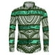 thumbnail image 5 of Camisas hawaianas con estampado 3D de tribu polinesia, camisas casuales de manga larga con cuello alto, blusa con botones para hombre, ropa de otoño, 5 of 5
