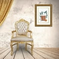 thumbnail image 3 of Thorns, Becky 11x14 Gold Ornate Wood Framed with Double Matting Museum Art Print Titled - Fruity Cocktails IV Rust, 3 of 4