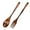 Brown, variant on User friendly Wooden Soup Spoon And Fork Set With Extended Handle Natural Grains Tableware For Home Dining Outdoor