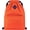 Orange, variant on Drawstring Backpack Water Resistant String Bag Sports Gym Sack with Side Pocket for Men Women