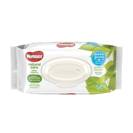 Huggies Natural Care Baby Wipes, Unscented (56 count)