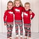 thumbnail image 4 of Conjunto de pijama navideño para niños, conjunto navideño de dos piezas para niños y niñas, 4 of 5