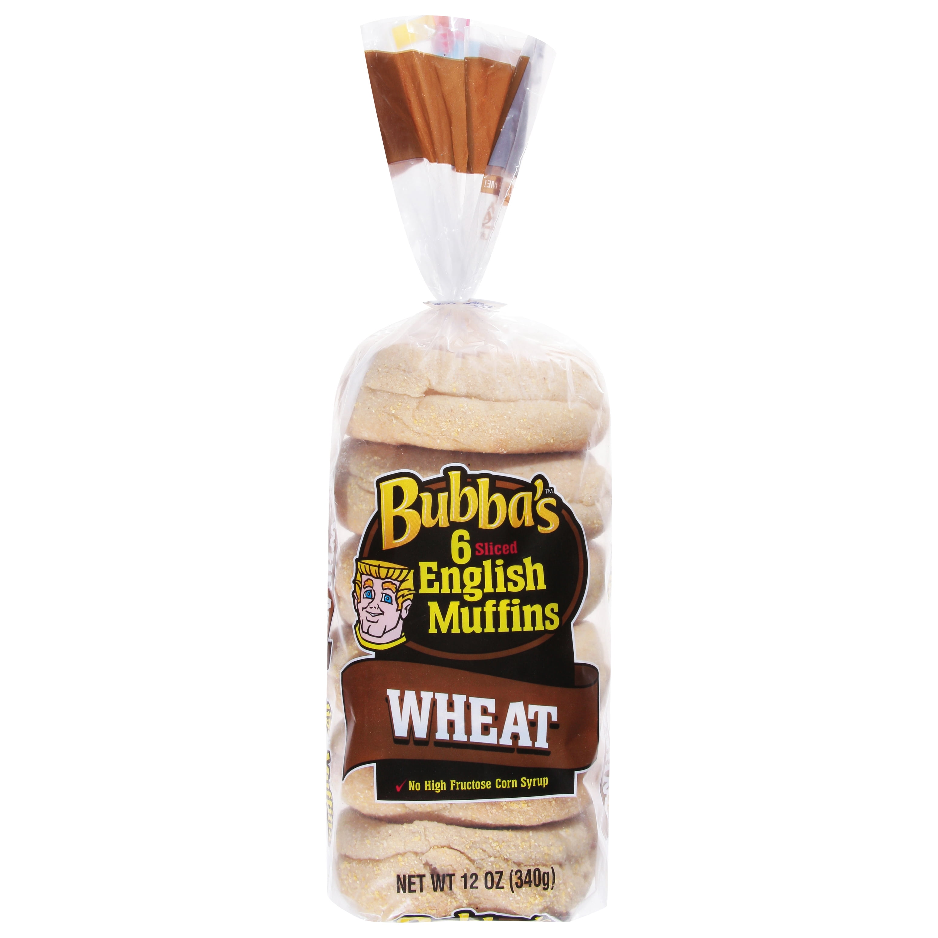 Bubbas Home Bubbas English Muffins, 6 ea