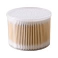 thumbnail image 2 of EASTIN 500 Pcs Cotton Swabs with Case Dual Round Head Q Tips Disposable Cotton Sticks Cosmetic Beauty Tools for Makeup Ear New, 2 of 8