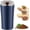 Blue, variant on Electric Coffee Grinder with Stainless Steel Blades for Beans, Portable Spice Mill