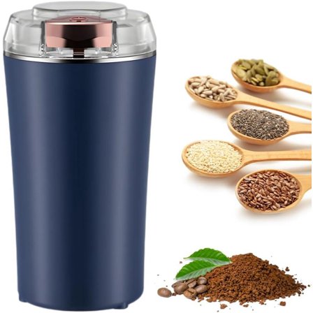 Electric Coffee Grinder, 2025 New Coffee Grinders for Home Use, Portable Spice Grinder Electric Fine Powder,Heavy-Duty Stainless Steel Blades for Herb, Spice, Beans