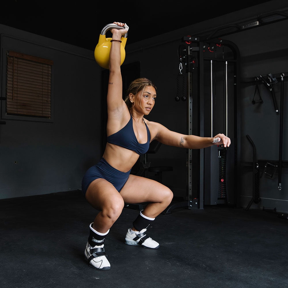 Titan Fitness 8 KG Competition Kettlebell, Color-Coded Yellow, 35mm Handle
