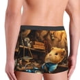 thumbnail image 4 of Bingfone Scientist Guinea Pig Men's Underwear - Casual Stretch Boxer Briefs-XX-Large, 4 of 7