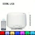 thumbnail image 2 of Diffuser, Essential Oil Diffuser, 500ml Humidifier, Diffusers for Home, Aromatherapy Diffuser with Remote Control, Diffusers for Essential Oils Large Room, 2 of 9