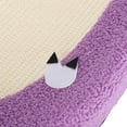 thumbnail image 4 of Riousery 24 Inch Extra Large Sisal Cat Scratcher Bed Board Bowl Anti Slip Pad Lounge for Indoor Cats, Pig Theme, 24.4 inches / 62 cm, Durable Corrugated Scratching Furniture Toy, 4 of 9