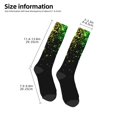 thumbnail image 2 of Balery Night Rainbow Sparkles Calcetines novedosos Calcetines deportivos Calcetines hasta la rodilla Calcetines de algodón Calcetines originales y geniales, 2 of 6