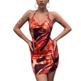 thumbnail image 4 of Guardurnaity Vestido de verano sin mangas con cuello en V para mujer, vestidos de estilo informal con hombros descubiertos para niñas, ropa de playa de Vestidos L Guardurnaity AP011361-03, 4 of 6