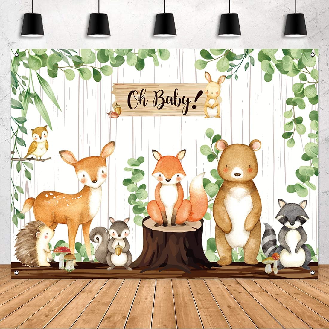 Woodland Animal Confetti  Great for Baby Showers and Birthdays Pieces 150 