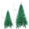 thumbnail image 5 of Uten 6ft Unlit Artificial Christmas Tree, Hinged Spruce with 600 Branch Tips, Includes Foldable Metal Stand for Easy Assembly, Green, 5 of 12