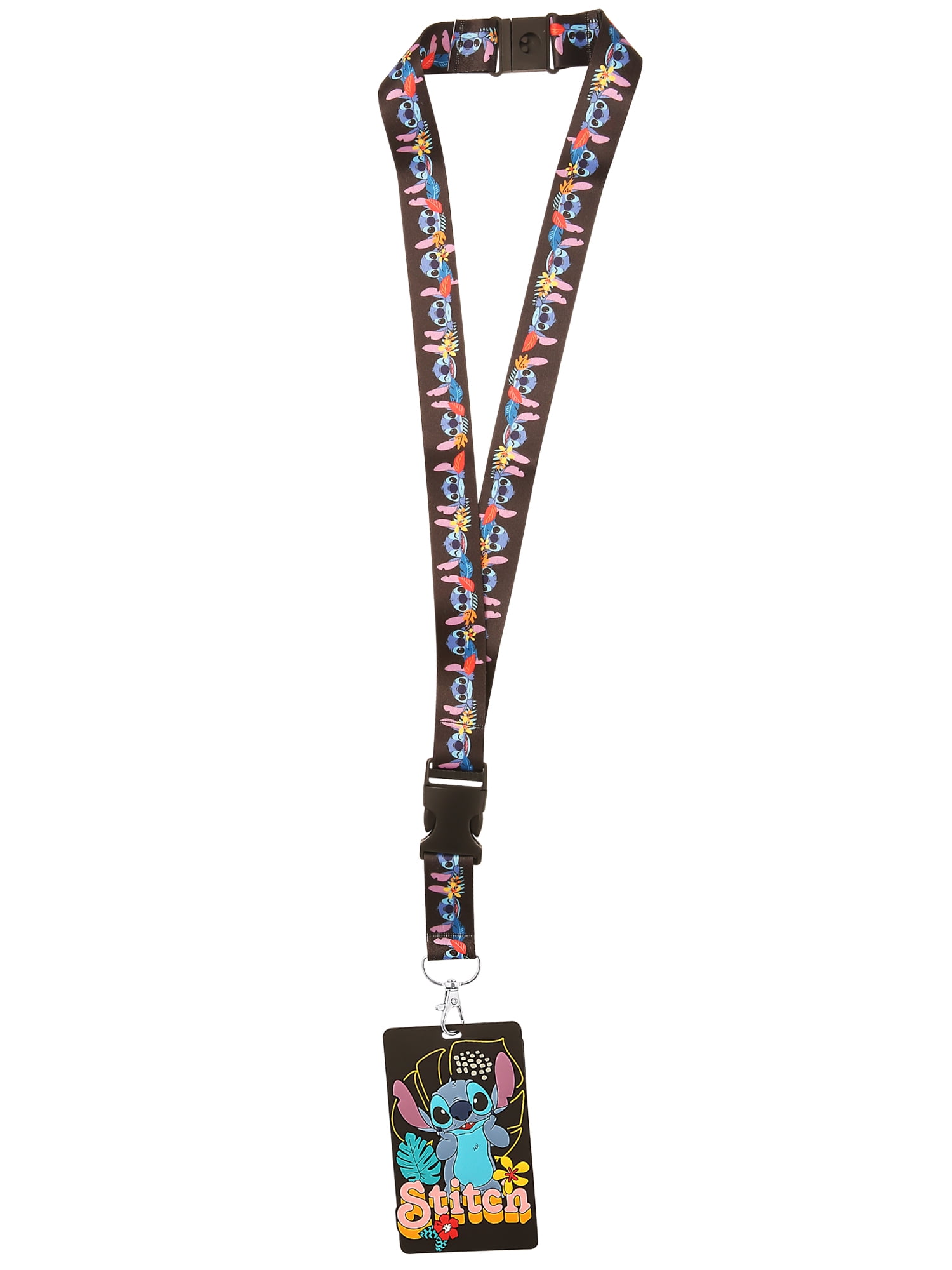Disney’s Unisex Stitch Lanyard with Badge 20"
