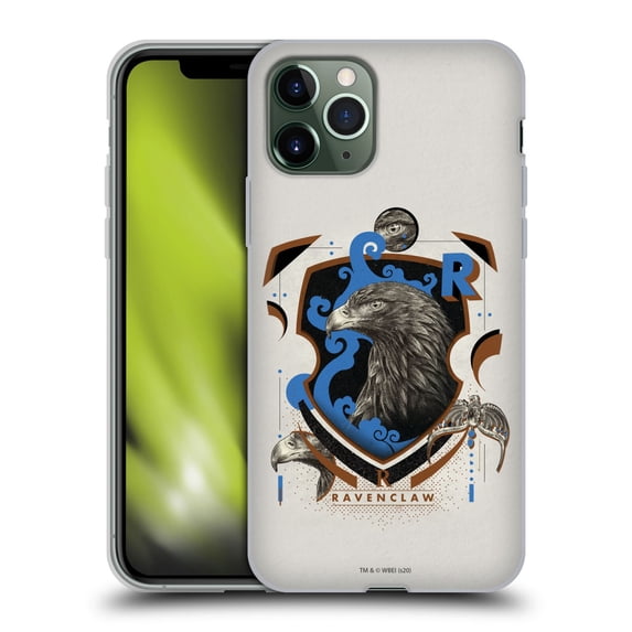 Head Case Designs Officially Licensed Harry Potter Deathly Hallows XXVII Ravenclaw Soft Gel Case Compatible with Apple iPhone 11 Pro