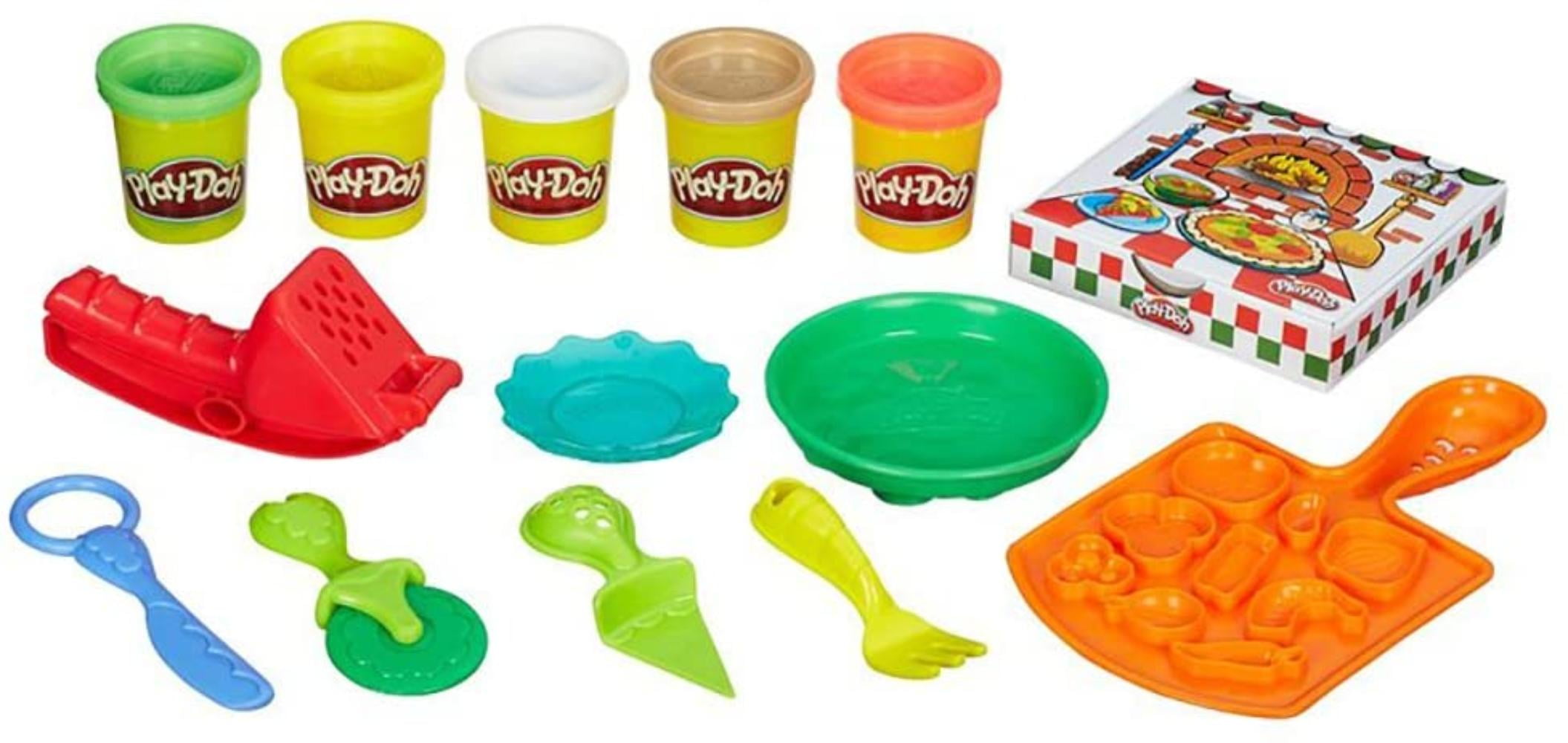 Набор для лепки из пластилина. Play Doh пицца b1856. Play-Doh. Набор 