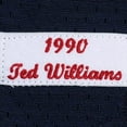 thumbnail image 5 of Mitchell & Ness Ted Williams Boston Red Sox 1990 Authentic Cooperstown Collection Batting Practice Jersey - Navy Blue, 5 of 5