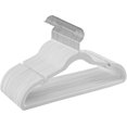 thumbnail image 1 of Velvet Hangers Clothes Hangers with Shoulder Notches Pants Bar Ink UCRFB, 1 of 7