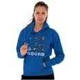 thumbnail image 3 of Mega Man Squad Goals Game Characters Unisex Plus Size Hoodie Brisco Brands 2X, 3 of 6
