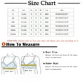 thumbnail image 3 of Pimelu Bras for Women Push Up Bras Plus Size Bras for Women Sexy Lace Trim Front Closure Seamless Wireless Bras Ladies Comfort Compression Lift up Underwear Bra, 3 of 5