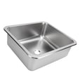 thumbnail image 1 of RV Kitchen Sink, 15.7in Rectangular Stainless Steel Sink for RV, Large Capacity  Sink Single Bowl Sink Bowl Basin Bar Sink for Kitchen, Workstation, Outdoor, 1 of 7