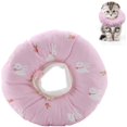 thumbnail image 1 of Protective Collar Ruff Pet Recovery E Collar Rabbit Pattern Recovery Cone Collar Cute Adjustable Pet Collar Anti Bite Collar Pet Care Wound Collar For Dogs And Cats XS, 1 of 7