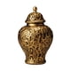 thumbnail image 1 of Jarrón de porcelana con forma de jengibre para escritorio, florero de cerámica, tarro decorativo para almacenamiento pequeño, 1 of 9
