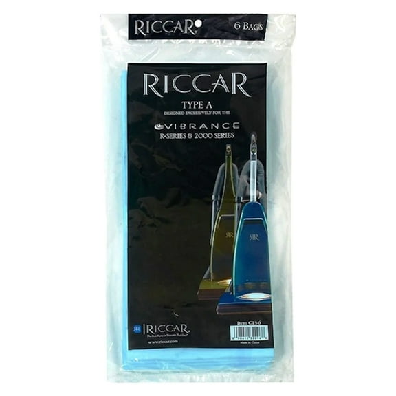 Ecolure Riccar Ultrafiltration Vacuum Bags 4000 & 2000 Upright Models - 6 bags