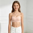 thumbnail image 2 of CAIXIA Girls Strapless Bra for Teens Girls Bandeau Bras Wireless Training Bras with Detachable Strap, 2 of 8