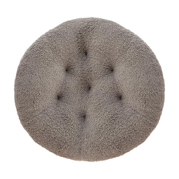 Billuyoard Cojín de asiento suave y cómodo de felpa para comedor, oficina, sillas de jardín, cojines de asiento al aire libre Conjuntos de muebles de sala de estar D 40*40cm
