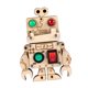 thumbnail image 1 of Tablero ocupado de madera Interruptor LED Robot Enseñanza Prop Desarrollo Habilidades motoras Tablero ocupado Actividad para Niñas Avión Hugo tablero ocupado, 1 of 7