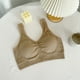 thumbnail image 1 of Ropa interior sencilla e informal de talla grande para mujer, sujetador con base de tubo y copa fija de látex Sense, sujetador envolvente para mujeres de mediana edad y mayores, 1 of 4