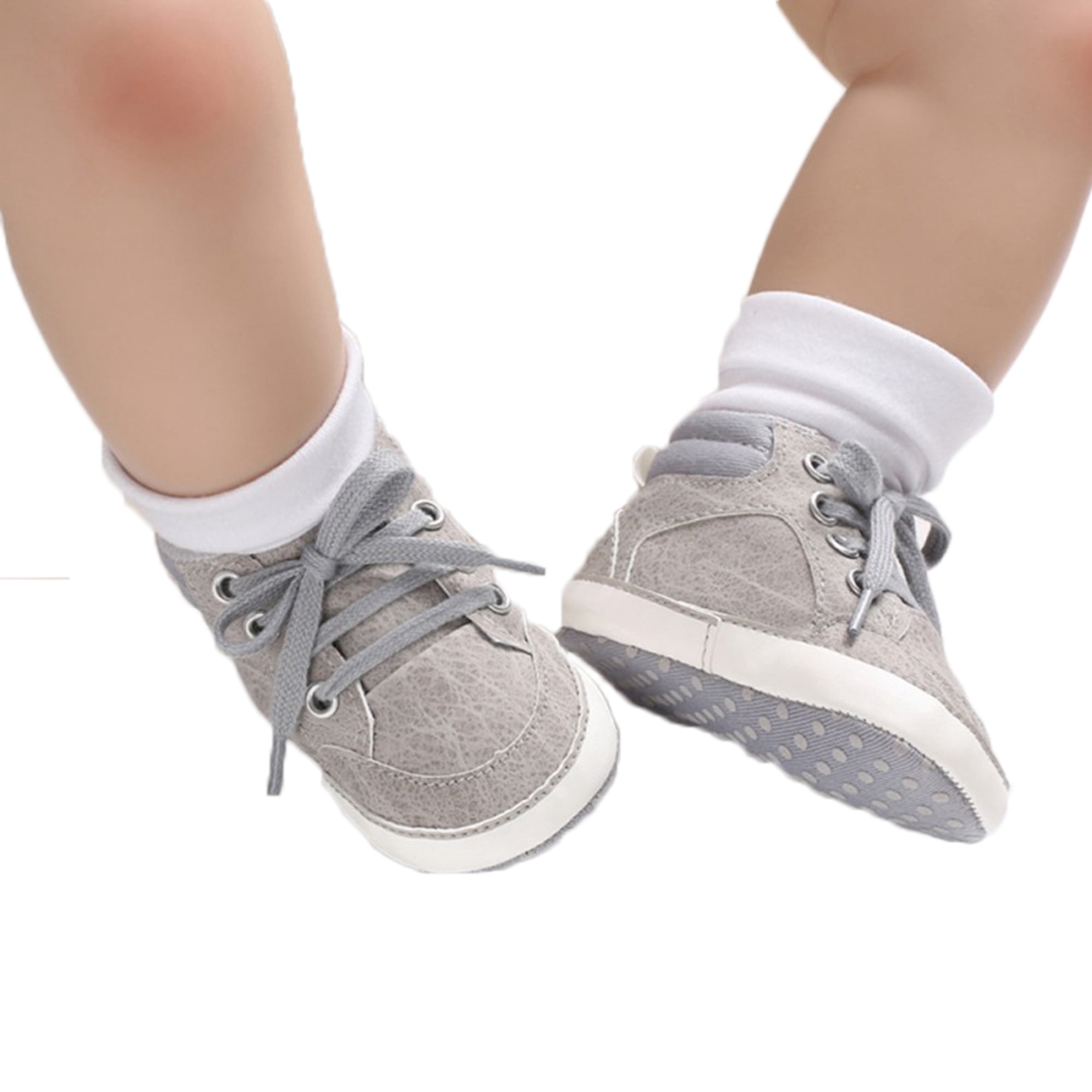 lioraitiin Toddler Baby Soft Sole Leather Antislip Shoes Infant Boy Girl Comfortable Shoes