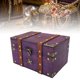 thumbnail image 5 of Caja De Almacenamiento De Joyas Retro De Vintage, Material Premium, Piezas De Metal De aleación, Tamaño Compacto Con Intrincada Caja De Tesoros Decorativos De Diseño, 5 of 7