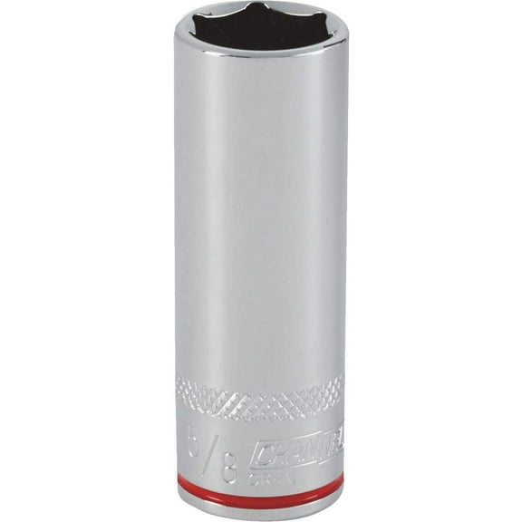 Channellock Deep Socket 3/8 Inch Drive 5/8 Inch - Universal Fit - 1 Piece, 5/8 Inch