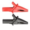 thumbnail image 2 of Ht18A Cocodrilo Clip Conexión de Dso3064 2Pcs Delfín Grande Gator Clips Rojo + Negro Tomshoo  Acortar, 2 of 6