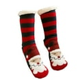 thumbnail image 4 of Jusqu'à 10 $ Bas Rouges d'Hiver Chaussettes de Noël Chaussettes de Sol Chaussettes de Neige Chaussettes de Lune Chaussettes en Peluche en Velours de Corail Chaussettes de Sommeil à la Maison Chaussettes de Tapis Couvre-Jambes, 4 of 4