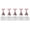 Rose Pink, variant on Rupoun Professional Magnetic Nail Art Display Practice Stand Black, Acrylic Fingernail Tip Holder Manicure Set Tool for Salon & Home DIY (5.12 x 2.76 inches / 13 x 7 cm)