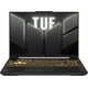 thumbnail image 1 of Laptop ASUS TUF Gaming Intel Core 5 210H | 24GB DDR4 |512GB PCIe 4.0 NVMe M.2 SSD| 15.6" FHD 144Hz | RTX 3050 6GB | Windows 11 | Color Negro | Incluye Mouse Gamer TUF M3 |Teclado Español., 1 of 11