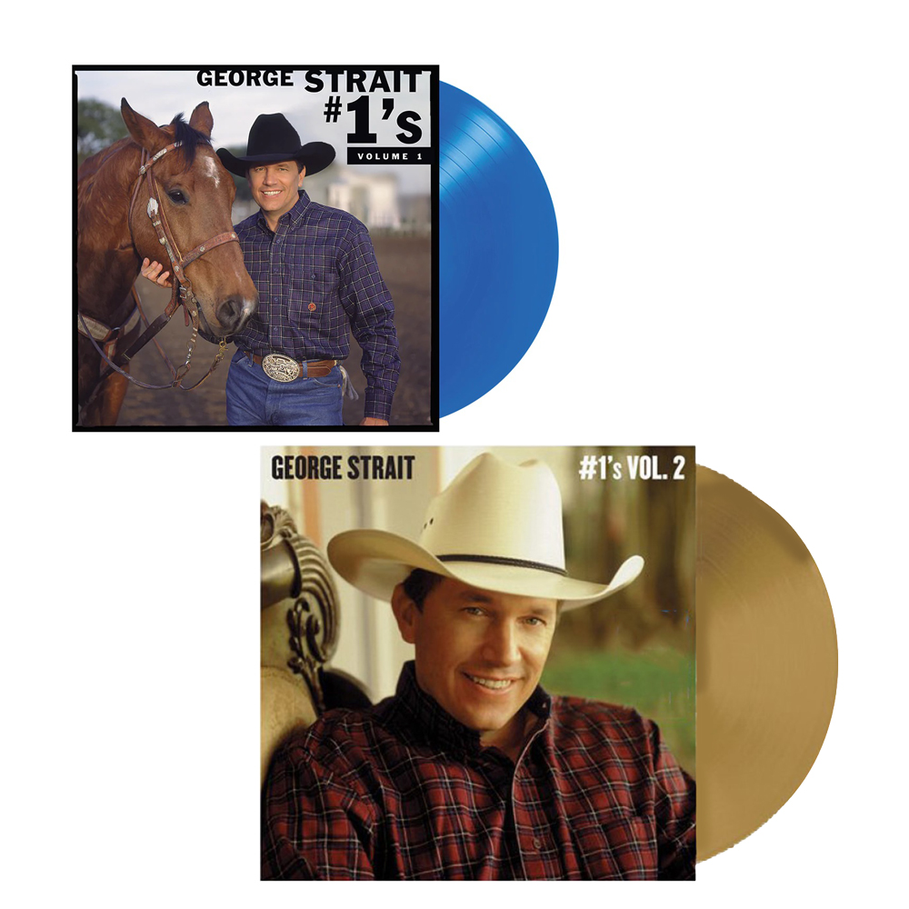 Strait 1s Vol. 1 & Vol. 2 Exclusive Blue and Tan 2x LP Vinyl