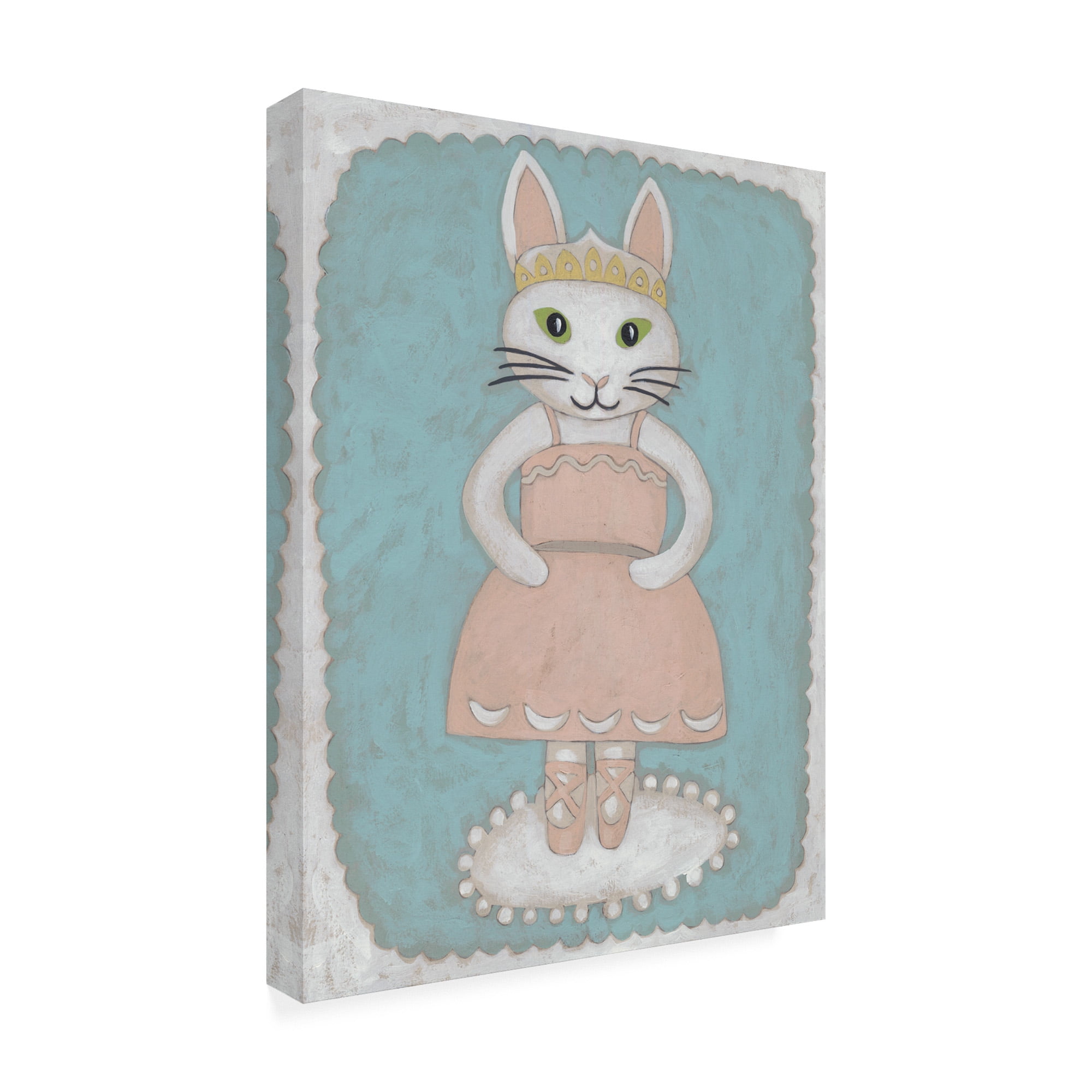 Trademark Fine Art 'Ballerina Animal II' Canvas Art by Chariklia Zarris