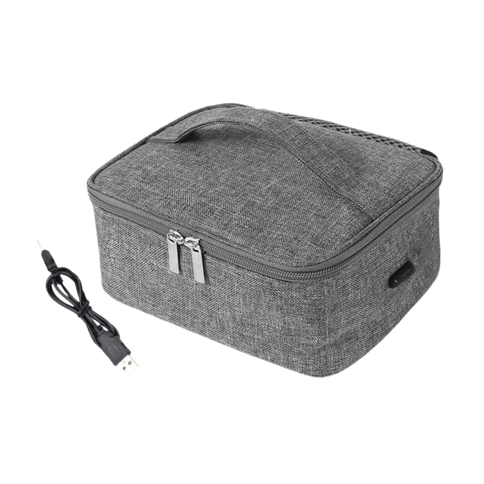 Baoblaze Food Warmer USB Food Lunch Heating Bag Portable Oven for Picnic Home Camping classic