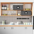 thumbnail image 6 of Aokeyee Wine Glass Storage Box Containers with Dividers 2 Pack Stemware Storage Cases for 24 Drinkware Hard Shell for Moving Protection Gray, 6 of 6