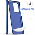 thumbnail image 5 of Case for Samsung Galaxy S20 Ultra Phone Case Protective Slim [Defend from Scratch/Slip/Drop/Fingerprint] Matte PC Hard Minimalistic Phone Cover for Samsung Galaxy S20 Ultra-Blue, 5 of 11