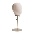 thumbnail image 4 of Soporte de exhibición para postizos de cabeza de maniquí Strade Fareast Limited Lino Beige, 4 of 8