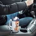 thumbnail image 7 of Cat Christmas Tree Gifts 40 oz Tumbler with Handle Insulated&nbsp;Travel Mug&nbsp;Lid Straw Leak Proof Steel Vacuum Water Bottles Glasses Fits in Car Cup Holder, 7 of 7