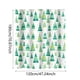 thumbnail image 2 of Cortina de Ducha Xihbxyly de Poliéster con Estampado Navideño de Copos de Invierno para Baño, 2 of 3